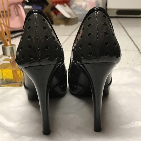 💞🌸Calvin Klein Grey Patent Heels Shoes - Picture 3 of 4